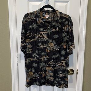 Men’s Tropical button down shirt